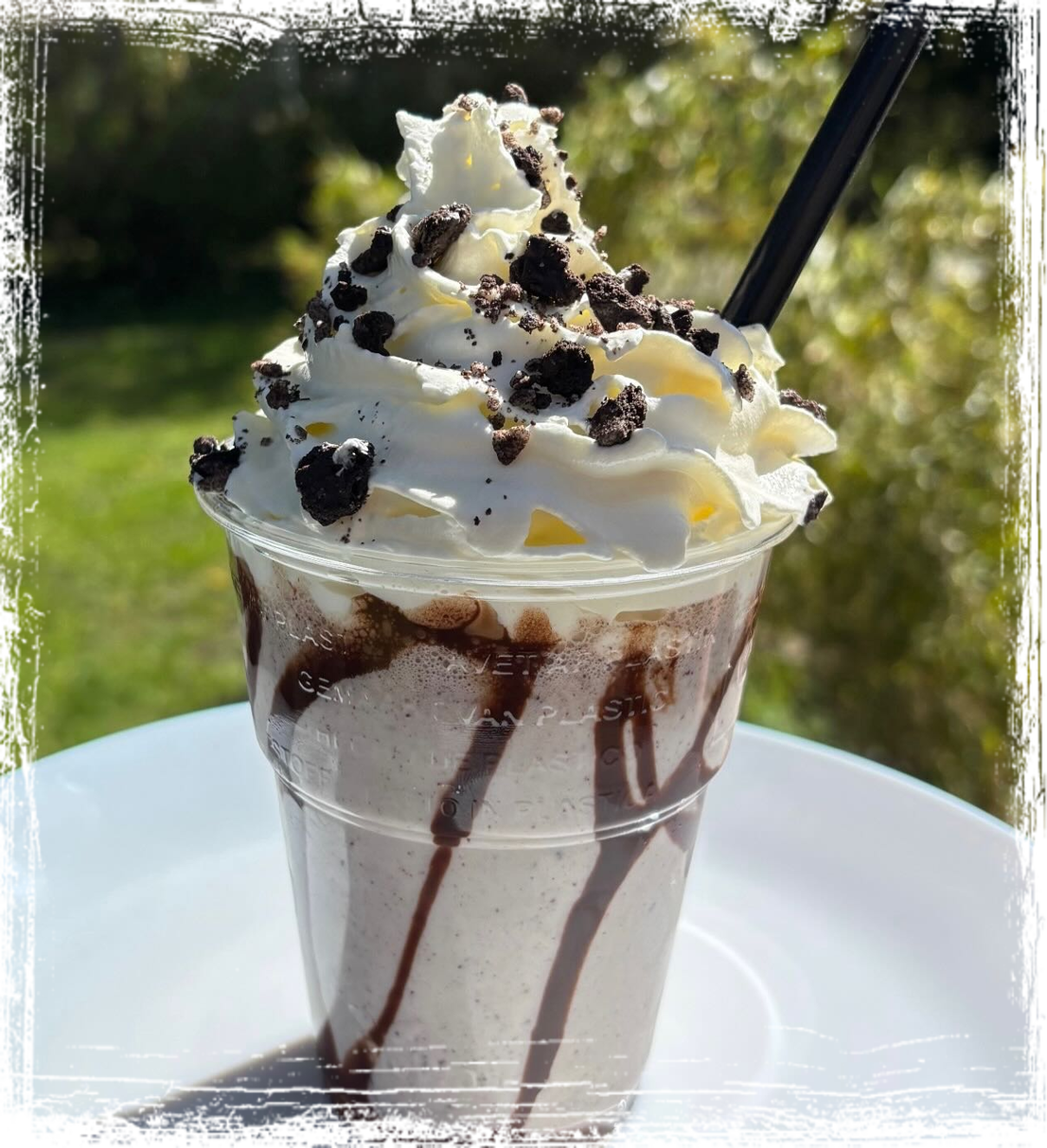Luksus milkshake med flødeskum